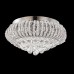 Crystal and Bead Filled Close-to-ceiling Light