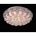 Crystal and Glass Petals Close-to-ceiling Light with In-built LED 