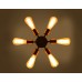 Fan Like Cluster Light with LED Filament bulbs